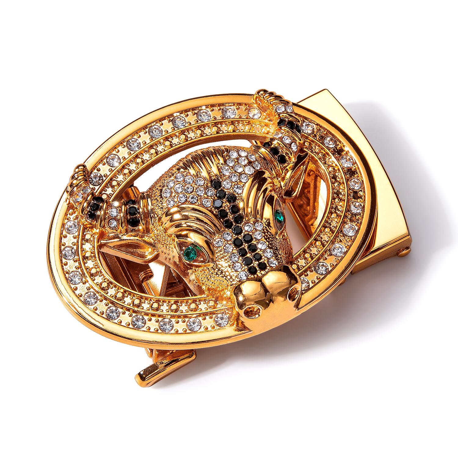 Herren-Business-Mode-Designer-Gürtelschnallen, neuartige automatische Schnallen, passend für 3,5 cm Ratschengurte 2274 von Joom DACH