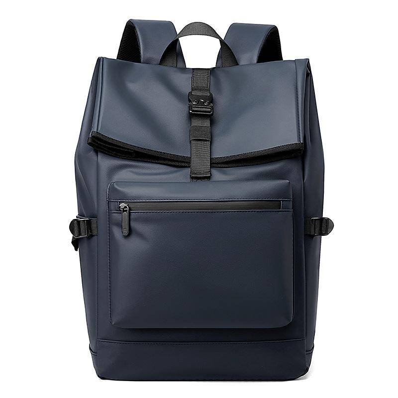 Herren Business Rucksack Mode Rucksack Hohe Qualität Große Kapazität Multifunktion Laptop Schultasche blau von Joom DACH