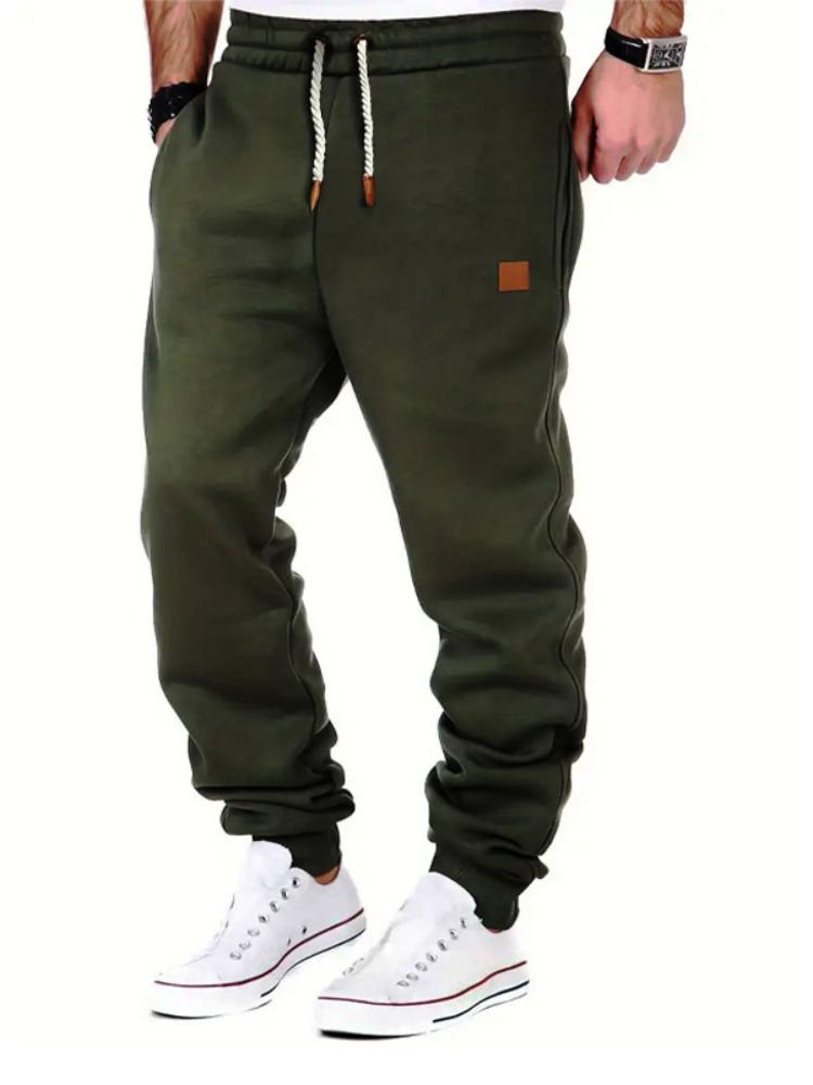 Herren Casual Sportbekleidungshose, Verdickte Jogginghose, Hip-Hop Locker und Modisch Herrenhose L grün von Joom DACH