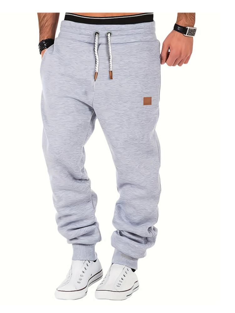 Herren Casual Sportbekleidungshose, Verdickte Jogginghose, Hip-Hop Locker und Modisch Herrenhose S licht grau von Joom DACH