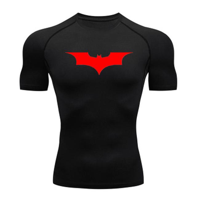 Herren Casual T-Shirt Sommer Langarm Workout Bodybuilding T-Shirt Fitness Top Sport Gym Top Schnelltrocknend Enganliegend Taktisch MMA S von Joom DACH