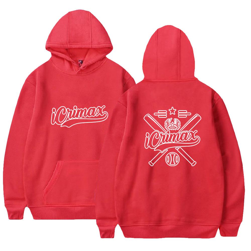 Herren Damen Hoodie Icrimax Hoodies Brief Streetwear Harajuku Casual Gedruckt Kapuzenpullover Sweatshirts XXS von Joom DACH