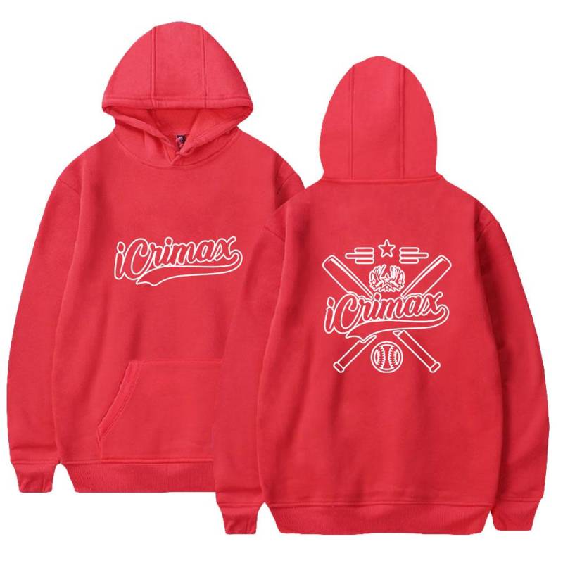 Herren Damen Hoodie Icrimax Hoodies Brief Streetwear Harajuku Casual Gedruckt Kapuzenpullover Sweatshirts XXS von Joom DACH