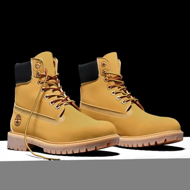 Herren Damen Kurze Stiefel Hohe Qualität Herbst Winter 2025 Paar Plüsch Dicke Sohle High Top Schneestiefel Outdoor-Sport Freizeitschuhe 41 braun von Joom DACH