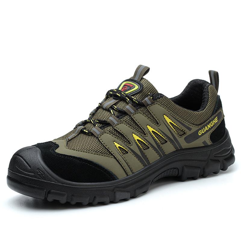 Herren Deodorant, Rutschfeste und Verschleißfeste Isolierende Schwarze Arbeitsschutzschuhe, Bruchfeste und Durchstichfeste Baustellen-Sicherheitsschuhe 45 von Joom DACH