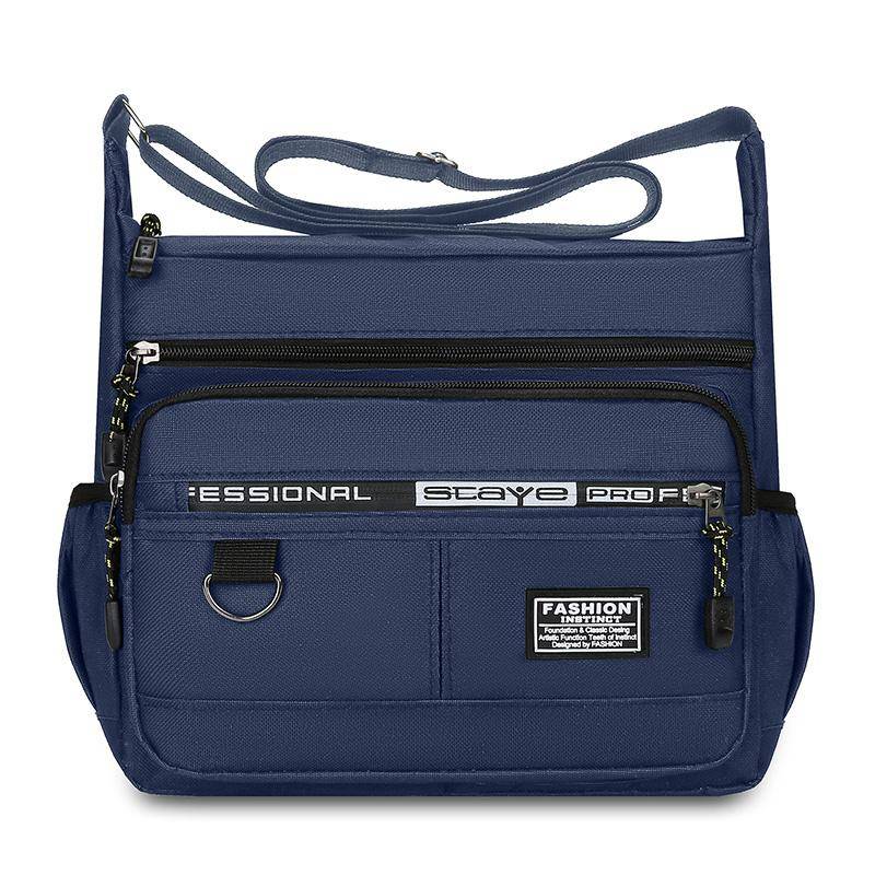 Herren Einzelschultertasche Mode Sammelaufbewahrungstasche Umhängetaschen Business Freizeit Aufbewahrung Damen Umhängetasche Herren Schultertasche blau von Joom DACH