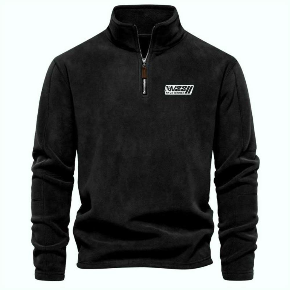 Herren Fleece Warm V-Ausschnitt Reißverschluss Sweatshirt Outdoor Sport Mäntel Pullover Herren Casual Outwear L lakritz Herren Fleece Warm V-Ausschnitt Reißverschluss Sweatshirt Outdoor Sport Mäntel Pullover Herren Casual Outwear L lakritz von Joom DACH