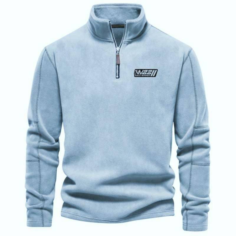 Herren Fleece Warm V-Ausschnitt Reißverschluss Sweatshirt Outdoor Sport Mäntel Pullover Herren Casual Outwear XL blau Herren Fleece Warm V-Ausschnitt Reißverschluss Sweatshirt Outdoor Sport Mäntel Pullover Herren Casual Outwear XL blau von Joom DACH