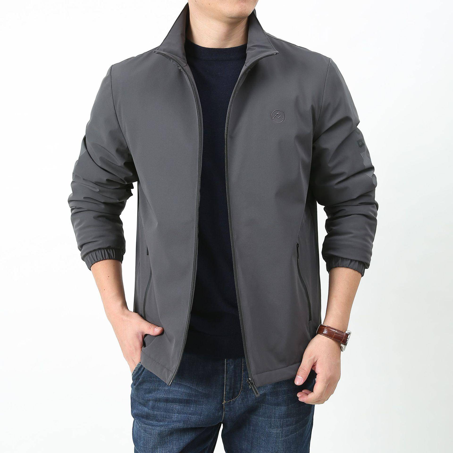 Herren Fleecejacke Herbst und Winter Neue Freizeitjacke Herren Herbstoberteil Locker und Dick 4XL von Joom DACH