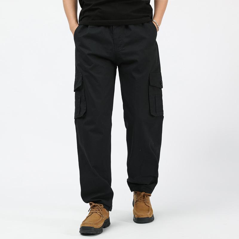 Herren Freizeithose Cargohose Wanderhose Outdoor Sweathose Elastischer Bund Mehrere Taschen Jogger Loose Pants 4XL schwarz Herren Freizeithose Cargohose Wanderhose Outdoor Sweathose Elastischer Bund Mehrere Taschen Jogger Loose Pants 4XL schwarz von Joom DACH