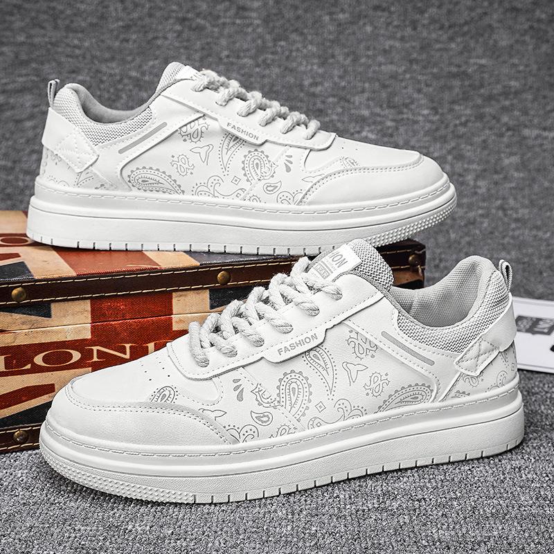 Herren Freizeitschuhe Designer Marke Schnürschuhe Plateau Sneakers Skateboardschuh Outdoor Rutschfeste Dämpfung Wanderschuh Mode Sale 44 von Joom DACH