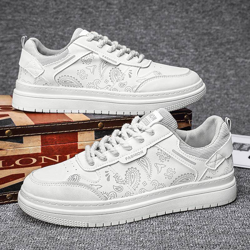 Herren Freizeitschuhe Designer Marke Schnürschuhe Plateau Sneakers Skateboardschuh Outdoor Rutschfeste Dämpfung Wanderschuh Mode Sale 44 von Joom DACH