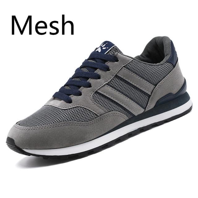 Herren Freizeitschuhe Leichte Wildleder Sneakers Klassische Laufschuhe Herren Komfort Outdoor Atmungsaktive Flats Jogging Sportschuhe 43 von Joom DACH