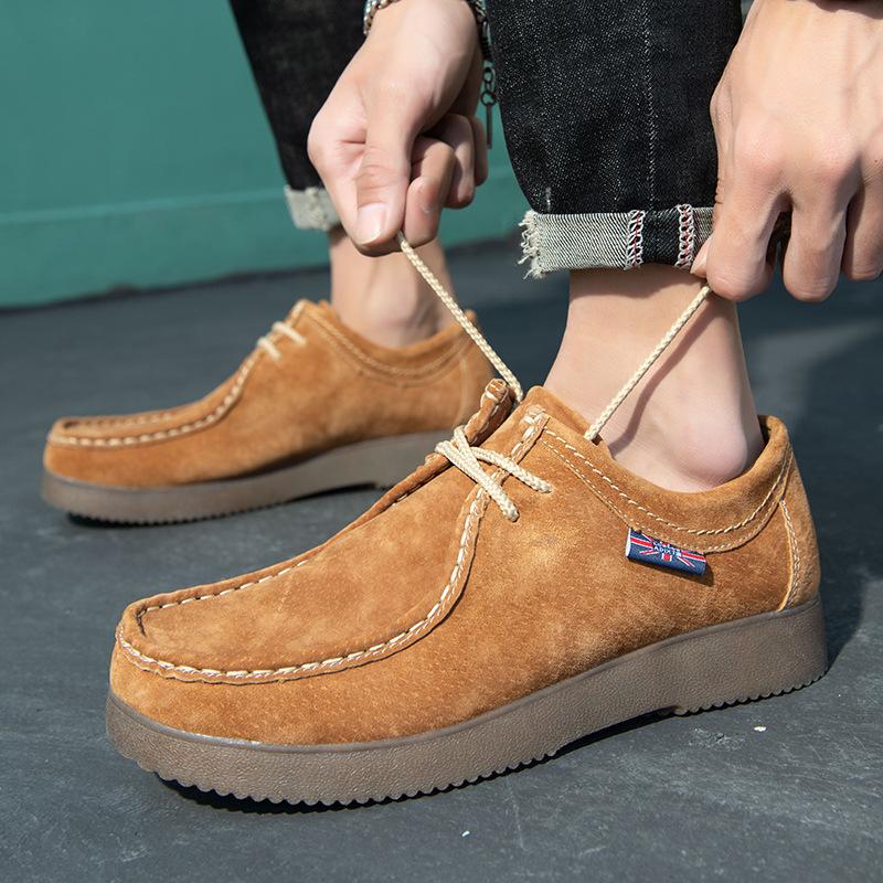 Herren Freizeitschuhe Wildleder Arbeitsschuhe Männliche Schnürschuhe Flache Schuhe Werkzeugschuhe Plattform Outdoor Schuhe Rutschfeste Wanderschuhe Herrenschuhe 45 braun Herren Freizeitschuhe Wildleder Arbeitsschuhe Männliche Schnürschuhe Flache Schuhe Werkzeugschuhe Plattform Outdoor Schuhe Rutschfeste Wanderschuhe Herrenschuhe 45 braun von Joom DACH
