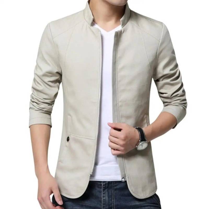 Herren Frühling und Herbst Casual Herren Anzugjacke Business Casual Jacke L weiß Herren Frühling und Herbst Casual Herren Anzugjacke Business Casual Jacke L weiß von Joom DACH