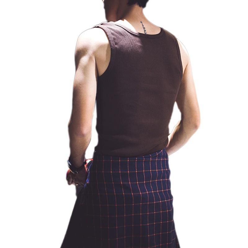 Herren Gym Bodybuilding Tank Tops Fitness Workout Baumwolle Sportweste XL kaffeebraun von Joom DACH