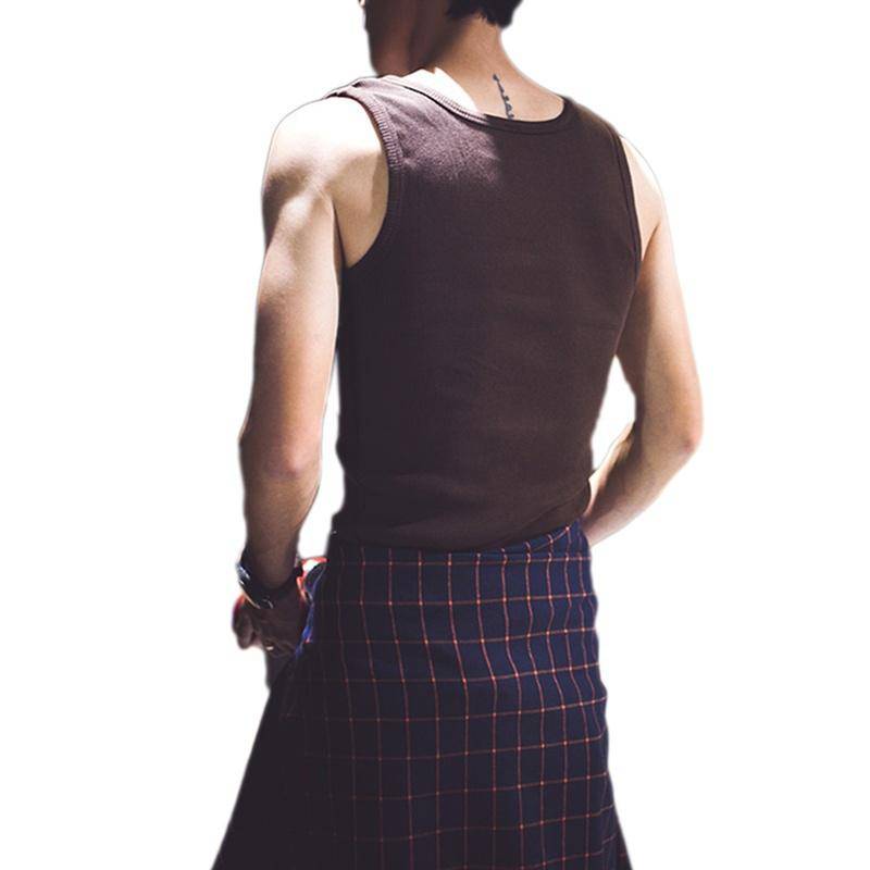 Herren Gym Bodybuilding Tank Tops Fitness Workout Baumwolle Sportweste XL kaffeebraun von Joom DACH
