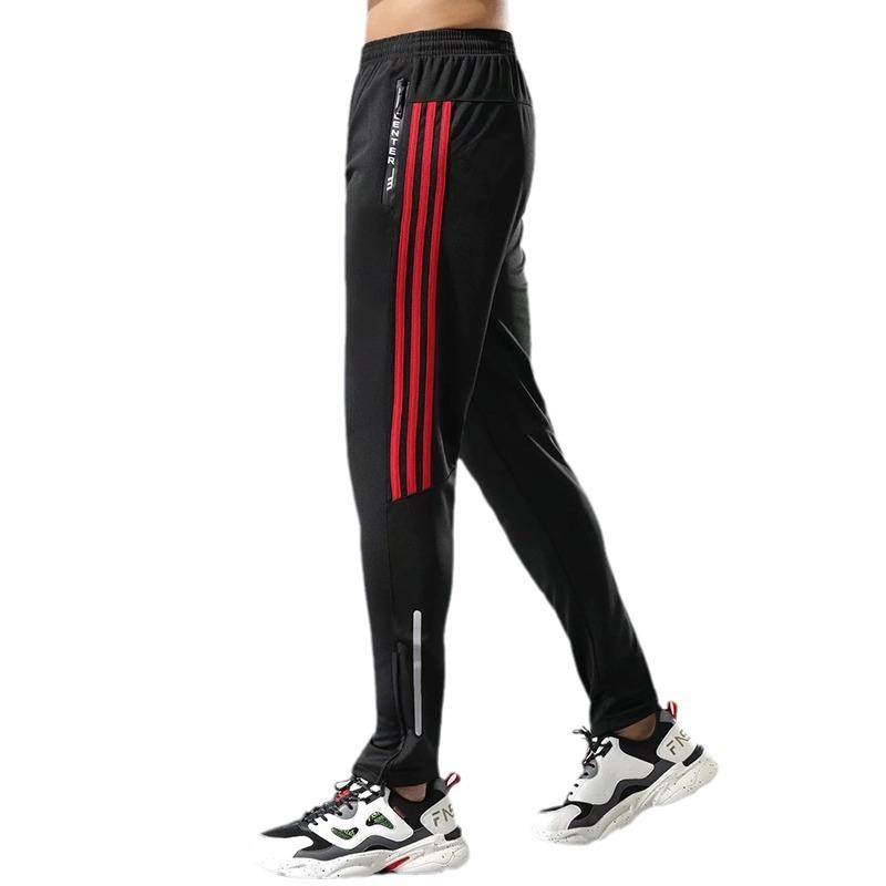 Herren Gym Fitness Track Trainingshose Herren Jogger Sportbekleidung Unterteile Lauf-Sweathose Herren XL schwarz/rot von Joom DACH