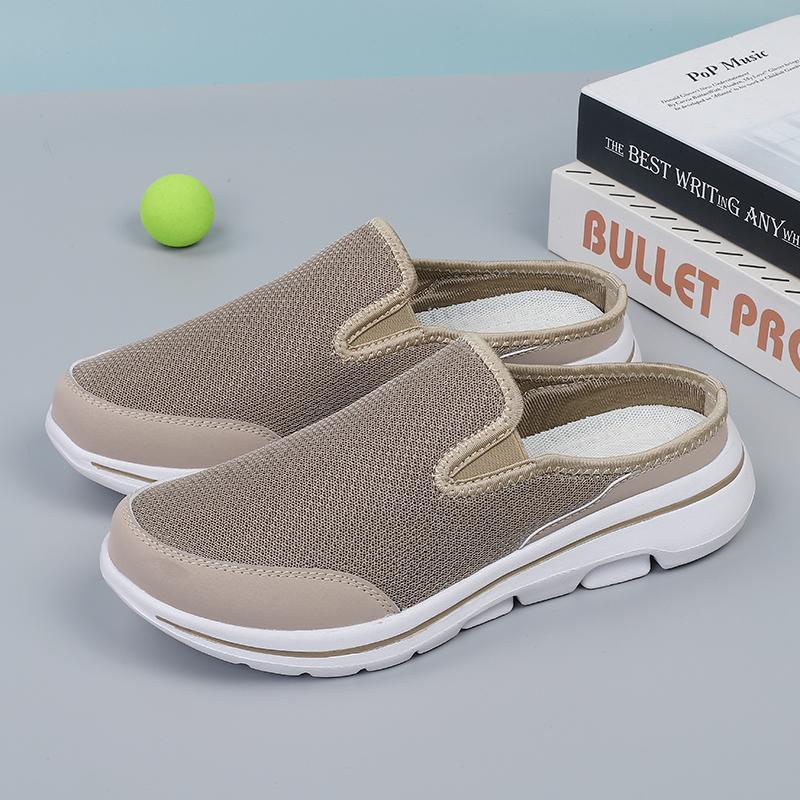 Herren-Hausschuhe, Netz, atmungsaktives EVA, ultraleicht, bequeme Hausschuhe, Damen-Hausschuhe in großen Größen 42 von Joom DACH