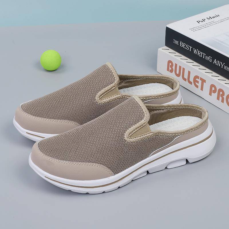 Herren-Hausschuhe, Netz, atmungsaktives EVA, ultraleicht, bequeme Hausschuhe, Damen-Hausschuhe in großen Größen 42 von Joom DACH