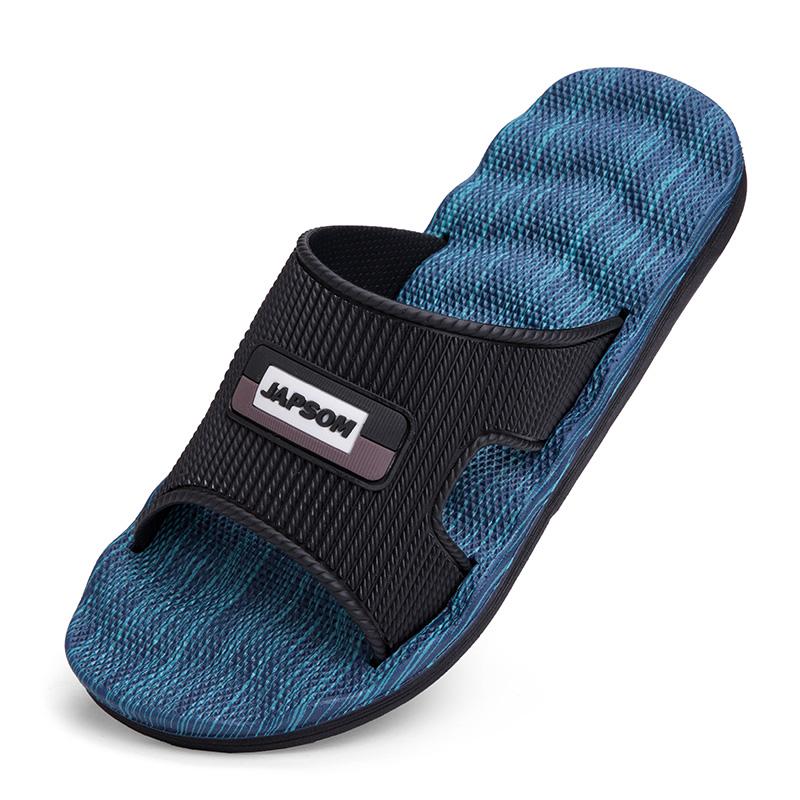 Herren Hausschuhe EVA Herrenschuhe Damen Paar Flip Flops Weich Lässig Sommer Männlich Chaussures Femme Zapatos Indoor Badezimmer Pantoletten 39 blau von Joom DACH
