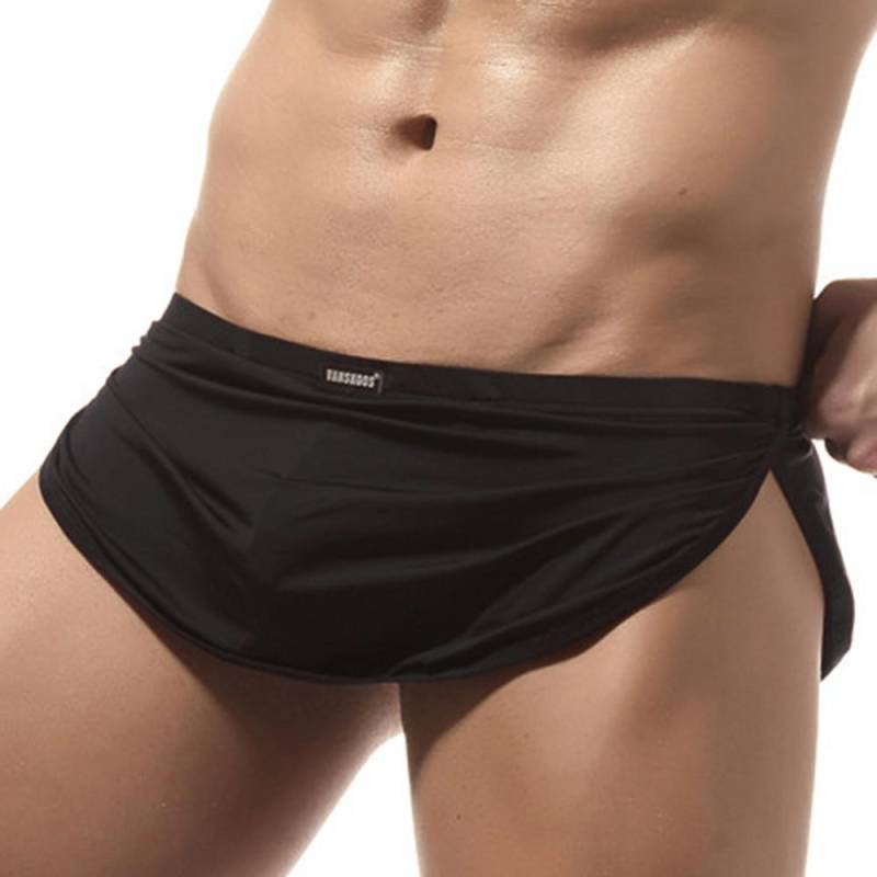 Herren-Home-Hose, lässige Shorts mit Penis-Beutel, Tanga, elastische Badehose, Unterwäsche 2XL schwarz Herren-Home-Hose, lässige Shorts mit Penis-Beutel, Tanga, elastische Badehose, Unterwäsche 2XL schwarz von Joom DACH