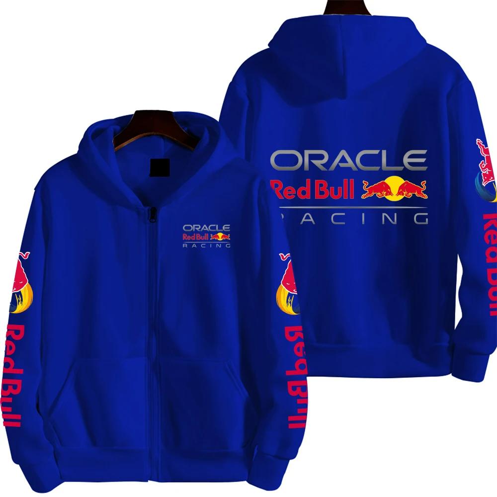 Herren Hoodies & Sweatshirts Red Bull Paar Racing Sport Reißverschluss Kapuzensweatshirt XXL von Joom DACH