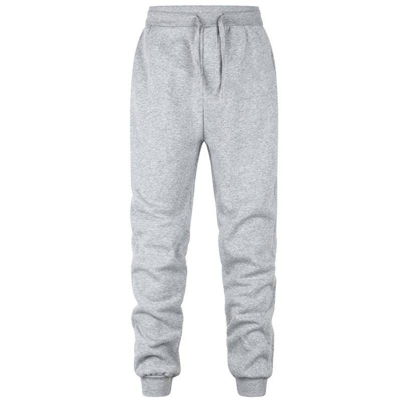 Herren Jogginghose Lose Lange Hosen Jogger Hose Casual Sport Fitness Solide Jogginghose Herren Sweatpants M grau von Joom DACH