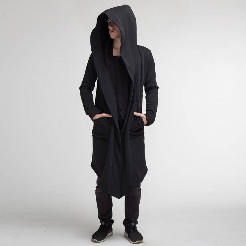 Herren Kapuzen Strickjacke Trenchcoat Streetwear Kapuzen Windjacke Herbst Winter Jacken Männer XXXL schwarz Herren Kapuzen Strickjacke Trenchcoat Streetwear Kapuzen Windjacke Herbst Winter Jacken Männer XXXL schwarz von Joom DACH