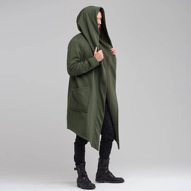 Herren Kapuzen Strickjacke Trenchcoat Streetwear Kapuzen Windjacke Herbst Winter Jacken Männer XXXL grün Herren Kapuzen Strickjacke Trenchcoat Streetwear Kapuzen Windjacke Herbst Winter Jacken Männer XXXL grün von Joom DACH