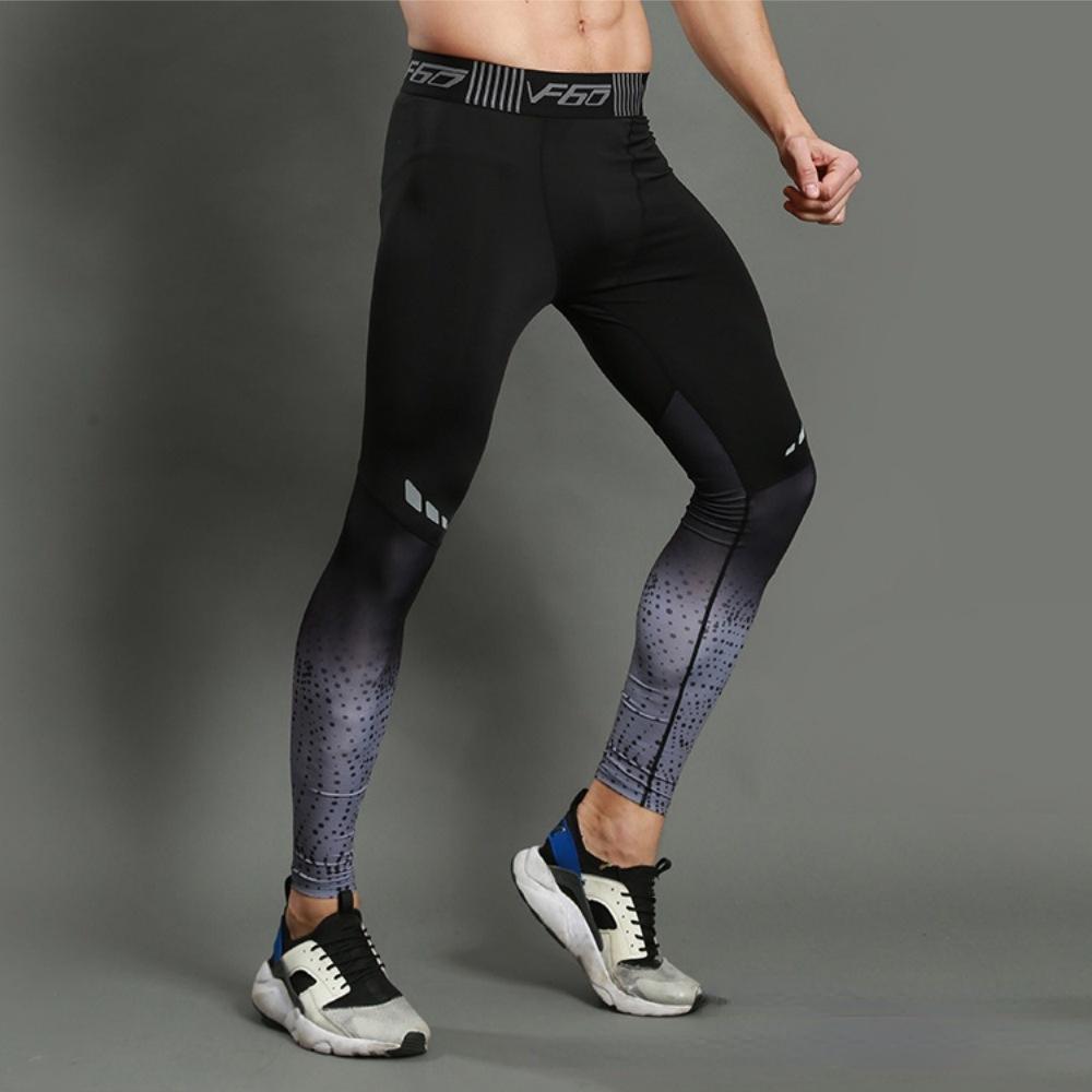 Herren Kompressionshose Quick Dry Fit Sportswear Laufhose Männer Legging Fitness Training Jogginghose Sport Gym Leggings M grau von Joom DACH