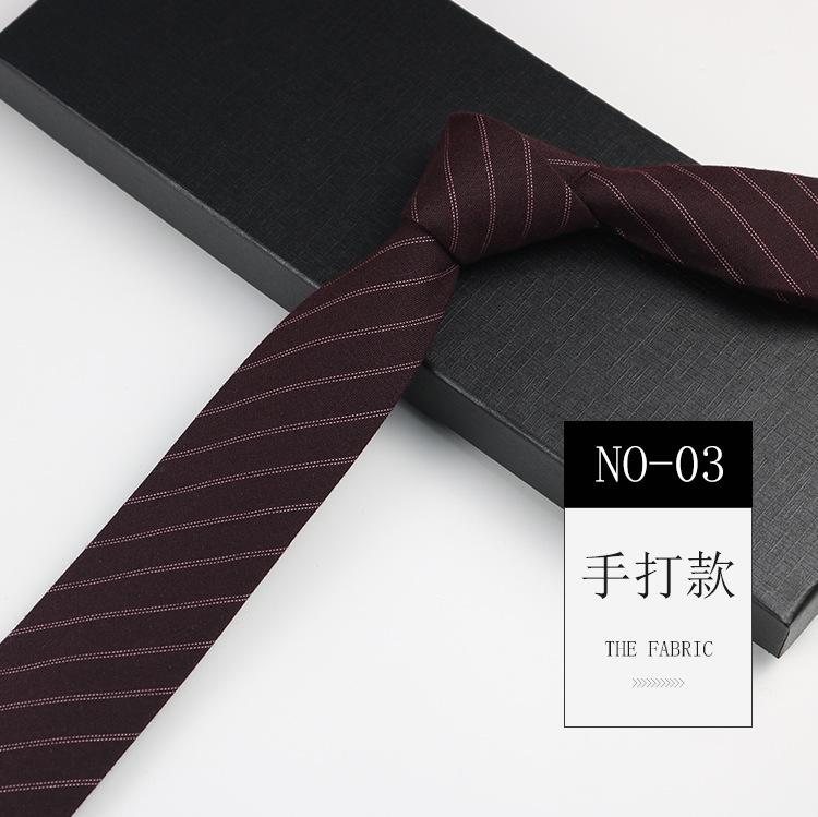 Herren Krawatte 6cm Schmal Lässig Schwarz Weiß Grau Trend Kleid Britisch Handgefertigt Baumwolle von Joom DACH