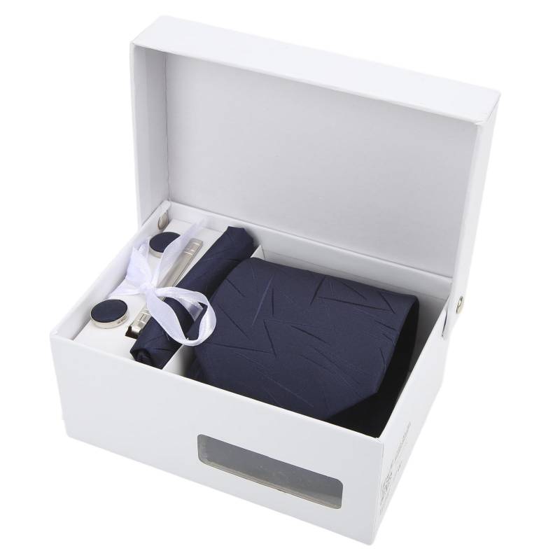Herren Krawatte Exquisite Weiche Herren Business Formelle Kleidung Hemd Krawatte Dekoration Geschenkbox SetK15 von Joom DACH