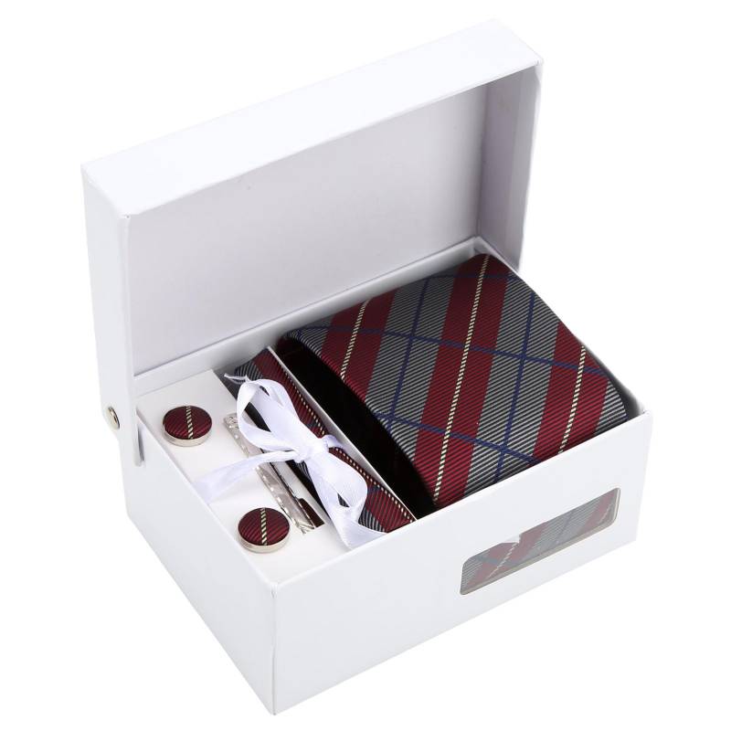 Herren Krawatten Set Mode Klassisches Muster Business Krawatte für Valentinstag Thanksgiving Business von Joom DACH