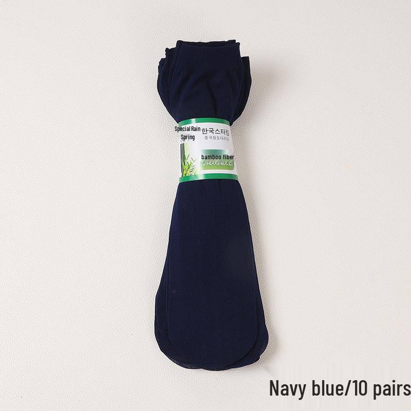 Herren Kühlende Atmungsaktive Mid-Calf Eisseidenstrümpfe - Dünn, Einfarbig für Mittelalte & Ältere One Size von Joom DACH