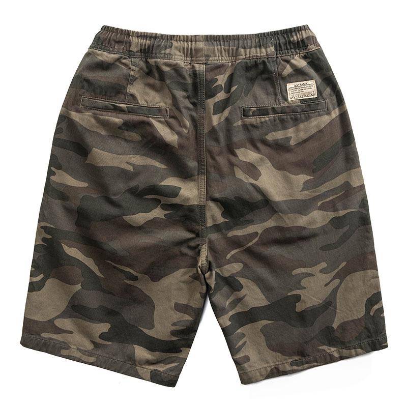 Herren Lässige Retro Camouflage Sommer Shorts mit Elastischem Bund XL graue Herren Lässige Retro Camouflage Sommer Shorts mit Elastischem Bund XL graue von Joom DACH