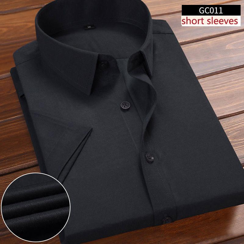 Herren Langarm SlimFit Casual Business Hemden Einfarbig Weißes Hemd Gemütlich Gentleman Beruf Blusen 41 von Joom DACH