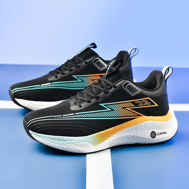 Herren Laufschuhe rutschfestes Gummi +MD Sportschuhe Outdoor Freizeitsneaker Herrenschuhe 45 von Joom DACH