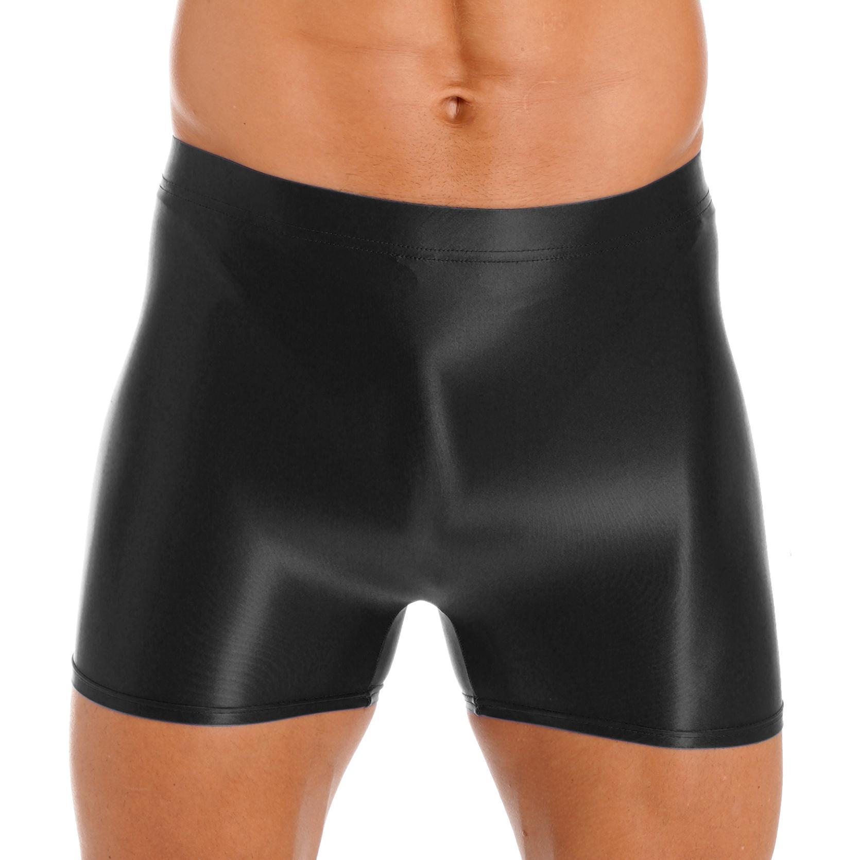 Herren-Laufshorts für Fitnessstudio, Workout, athletisches Bodybuilding, Fitness-Shorts L schwarz von Joom DACH