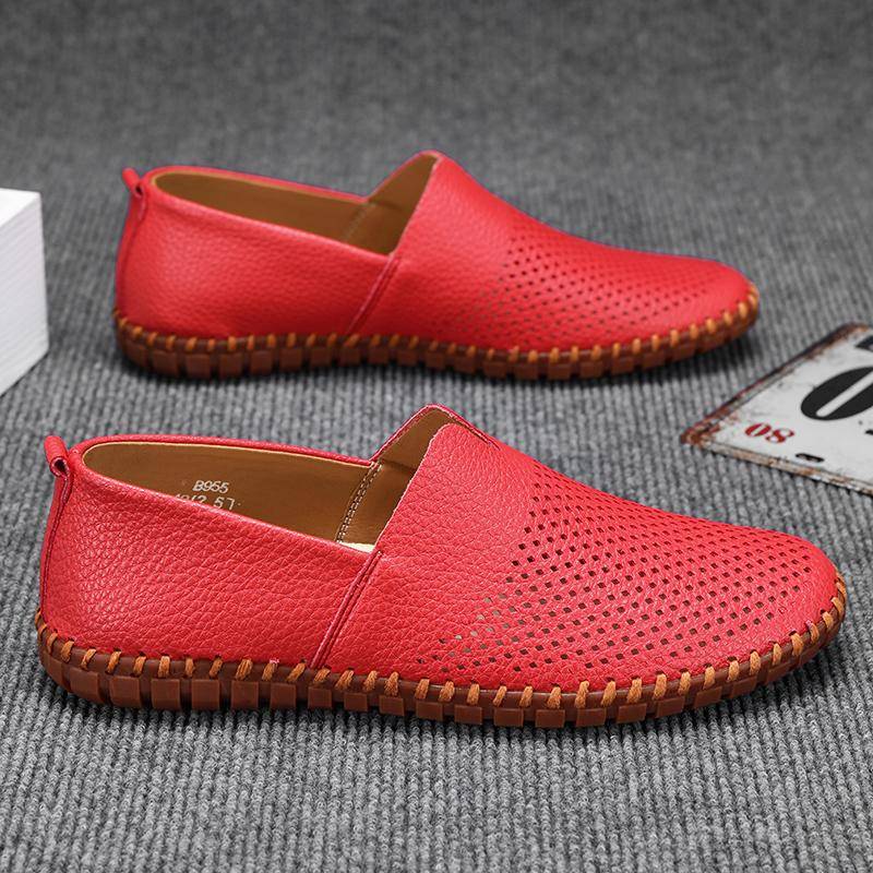 Herren Leder Freizeitschuhe Slipper Hochzeitsschuhe Neu Große Größe Mokassins Schuhe Wildlederschuhe Hohe Qualität zapatos 48 von Joom DACH