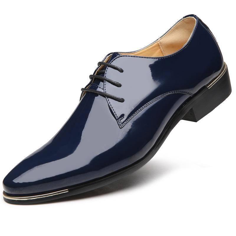 Herren Lederschuhe Lackleder Casual Business Schuhe Weiße formelle Lederschuhe Niedrige Absätze Herrenmode Business Lederschuhe 43 blau Herren Lederschuhe Lackleder Casual Business Schuhe Weiße formelle Lederschuhe Niedrige Absätze Herrenmode Business Lederschuhe 43 blau von Joom DACH