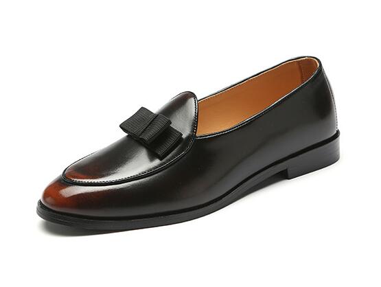 Herren Loafer Handgefertigte Retro-Doppel-Monk-Schnallenriemen Freizeitschuhe Herren Mokassins für Herren Flache Lederschuhe 43 braun von Joom DACH