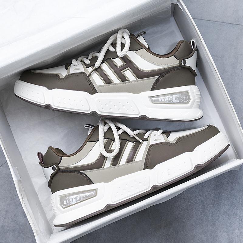 Herren Luxus Laufschuhe Atmungsaktiv Skateboard Schuhe Chunky Bequeme Weiche Casual Sneakers Männer Tenis Masculino Schuhe Männlich 39 von Joom DACH