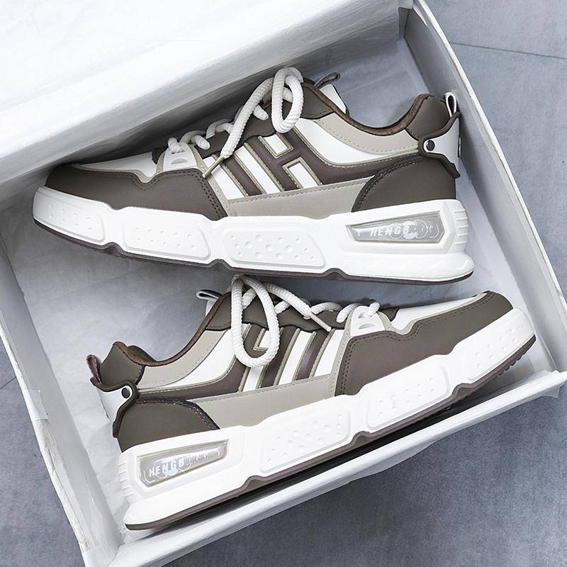 Herren Luxus Laufschuhe Atmungsaktiv Skateboard Schuhe Chunky Bequeme Weiche Casual Sneakers Männer Tenis Masculino Schuhe Männlich 39 von Joom DACH