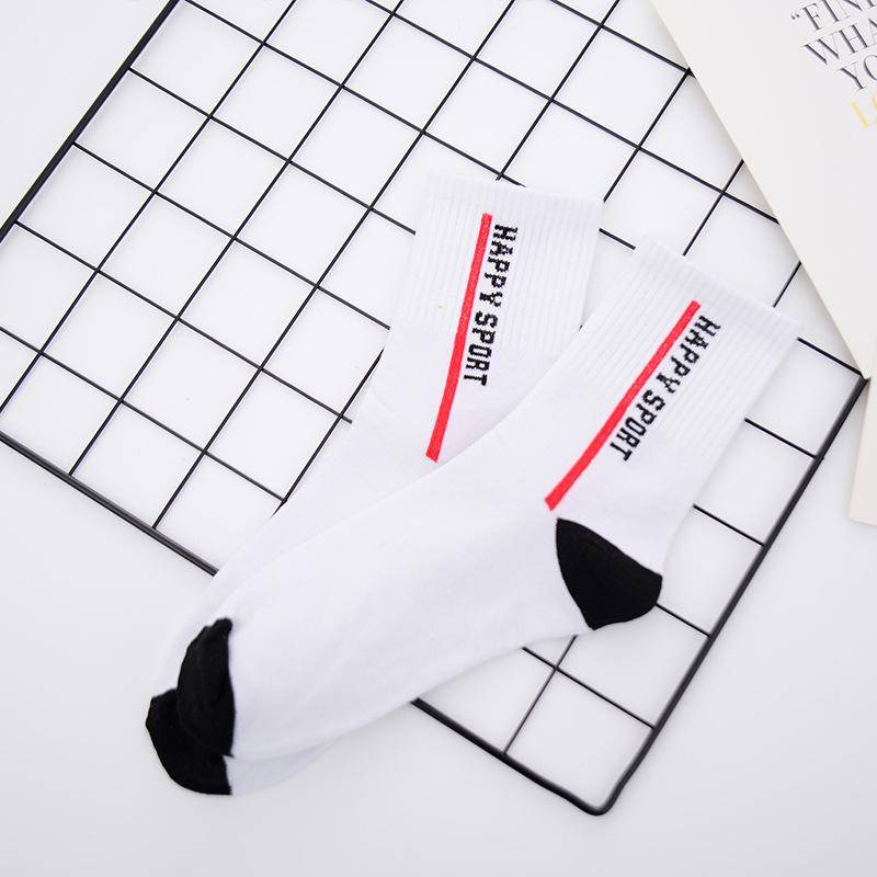 Herren Mid-Tube Socken Vier Jahreszeiten Sportsocken Schweißabsorbierend Atmungsaktiv Trendige Socken Los 10 Pairs weiß von Joom DACH