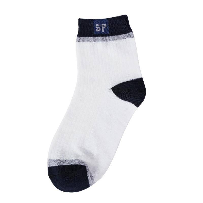 Herren-Mittelschlauchsocken Frühling und Herbst Reine Baumwolle Schweißabsorbierende Atmungsaktive Socken Reine Sommersportsocken Lange Schlauchsocken One size weiß von Joom DACH