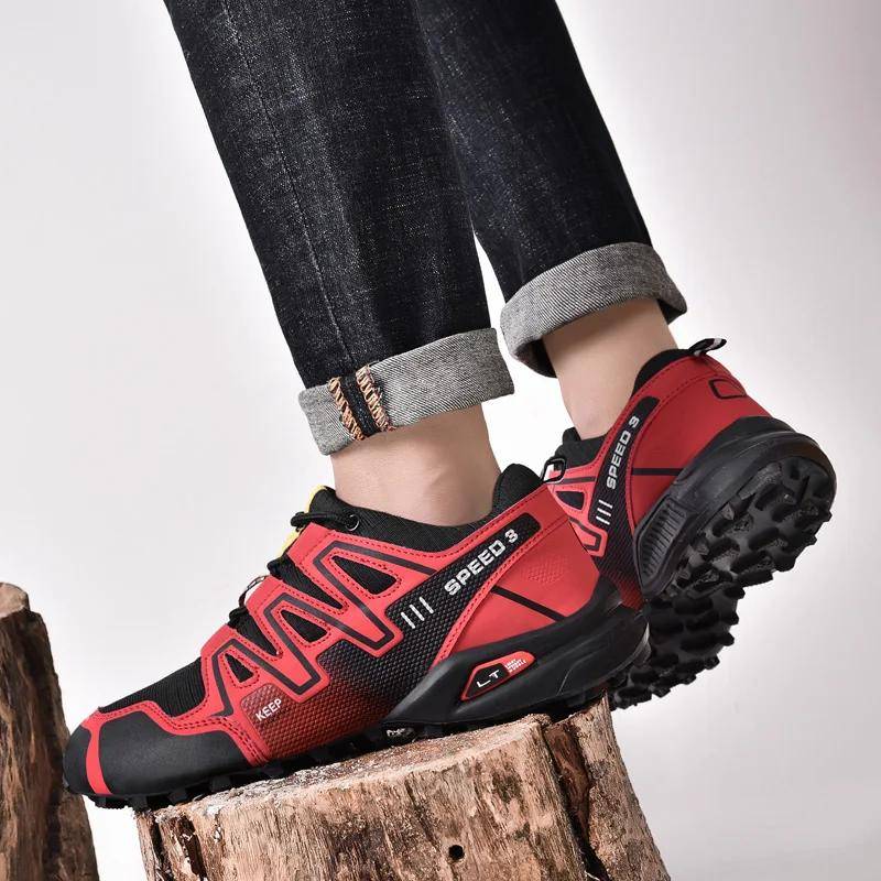 Herren Neue Mode Outdoor Licht Atmungsaktiv Freizeit Trend Wanderschuhe 48 von Joom DACH