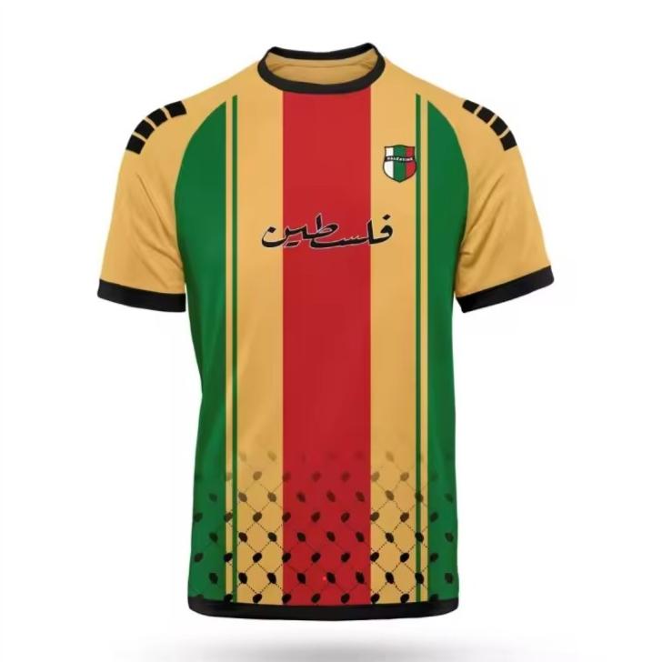 Herren Palästinensische Flagge Trikot T-Shirt Atmungsaktiv 3D-Druck XL von Joom DACH