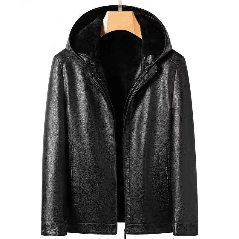 Herren Pelz Eins Lederjacke Mittelalter Herren Freizeit Gepolstert Kapuze Winter Warm Papa Anzug Mantel Übergröße XXXXL schwarz Herren Pelz Eins Lederjacke Mittelalter Herren Freizeit Gepolstert Kapuze Winter Warm Papa Anzug Mantel Übergröße XXXXL schwarz von Joom DACH