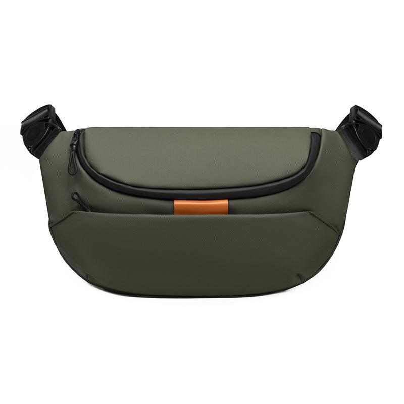 Herren Praktische und Einfach zum Ausgehen Schultertasche Lässige Schultertasche Modische Einfache Brusttasche Outdoor Vielseitige Brust-Umhängetasche grün von Joom DACH